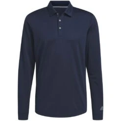 Adidas UPF Long Sleeve Polo -Callaway Golf Shop adidas 2022 upf long sleeve polo collegiate navy itempicture