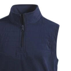 Adidas Boys Fleece Layering Vest -Callaway Golf Shop adidas 2023 boys fleece layering vest collegiate navy detail3 itempicture