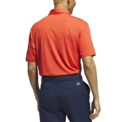 Adidas Core Color Block Polo -Callaway Golf Shop adidas 2023 core color block polo bright red back itempicture