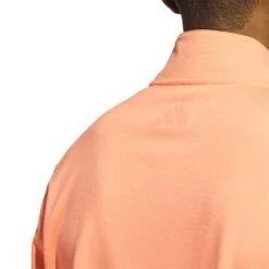 Adidas Elevated Quarter Zip Pullover 18 Adidas Elevated Quarter Zip Pullover -Callaway Golf Shop adidas 2023 elevated quarter zip pullover coral fusion detail1 itempicture