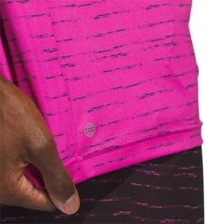 Adidas Stripe Zipper Polo 10 Adidas Stripe Zipper Polo -Callaway Golf Shop adidas 2023 stripe zipper polo lucid fuchsia detail1 itempicture