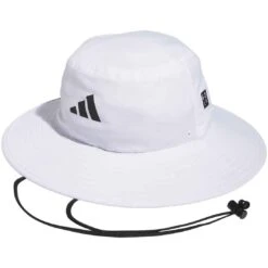 Adidas Wide Brim Sun Hat -Callaway Golf Shop adidas 2023 wide brim sun hat white itempicture