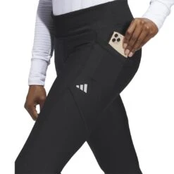 Adidas Women's COLD.RDY Leggings -Callaway Golf Shop adidas 2023 womens cold rdy leggings black detail pocket itempicture