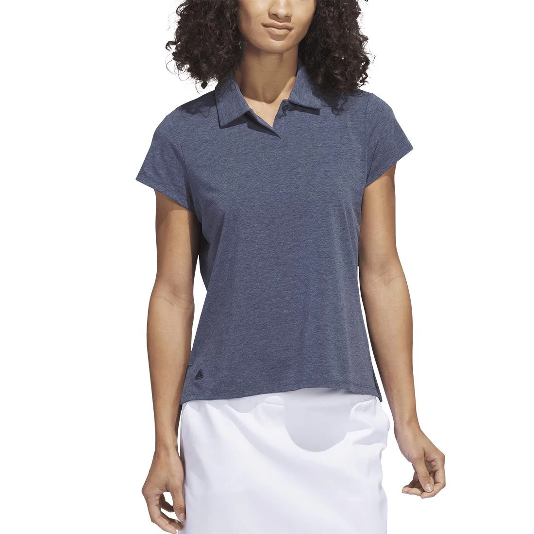 Adidas 2023 Women's Go-To Heathered Polo 1 Adidas 2023 Women's Go-To Heathered Polo