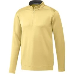 Adidas Club Quarter Zip Pullover -Callaway Golf Shop adidas club quarter zip pullover almost yellow itempicture