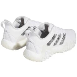 Adidas Codechaos 22 Golf Shoes White/Black/Crystal White -Callaway Golf Shop adidas codechaos 22 golf shoes white black crystal white back itempicture