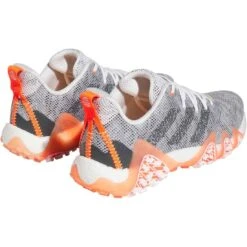 Adidas Codechaos 22 Golf Shoes White/Grey Six/Solar Red -Callaway Golf Shop adidas codechaos 22 golf shoes white grey six solar red back itempicture