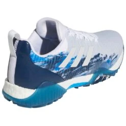 Adidas Codechaos Golf Shoes White/Grey One/Crew Navy -Callaway Golf Shop adidas codechaos golf shoes white grey one crew navy back itempicture