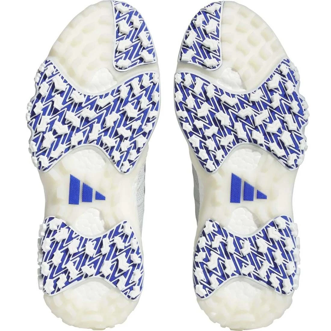 Adidas Codechaos Laceless Golf Shoes Grey Two/White/Lucid Blue 2 Adidas Codechaos Laceless Golf Shoes Grey Two/White/Lucid Blue - Image 2