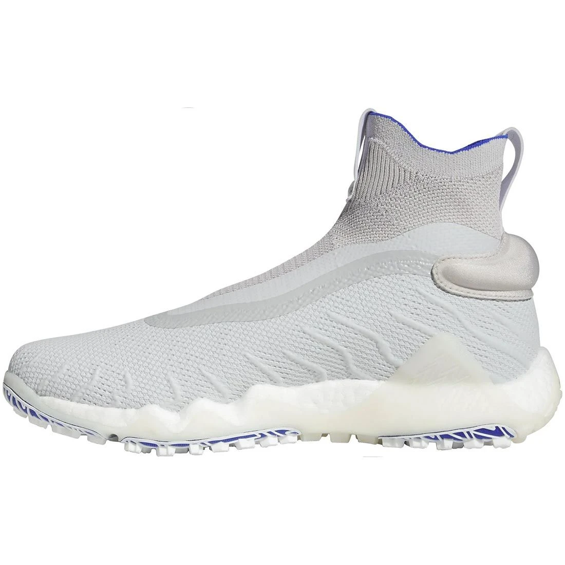 Adidas Codechaos Laceless Golf Shoes Grey Two/White/Lucid Blue 5 Adidas Codechaos Laceless Golf Shoes Grey Two/White/Lucid Blue - Image 5
