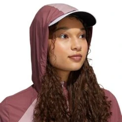 Adidas Women's Provisional Jacket -Callaway Golf Shop adidas fw22 womens provisional jacket quiet crimson hood detail itempicture