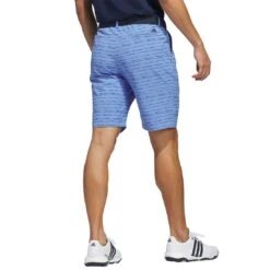 Adidas Textured 9 Inch Shorts -Callaway Golf Shop adidas s23 textured 9 inch shorts blue fusion collegiate navy back itempicture
