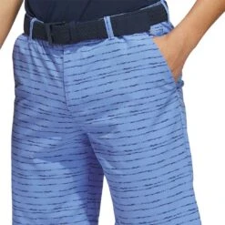 Adidas Textured 9 Inch Shorts -Callaway Golf Shop adidas s23 textured 9 inch shorts blue fusion collegiate navy detail2 itempicture
