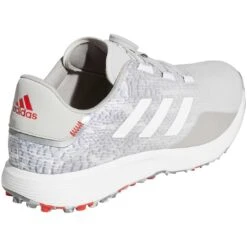Adidas S2G Spikeless BOA Golf Shoes Grey Two/White/Grey Three -Callaway Golf Shop adidas s2g spikeless golf shoes grey two white grey three gv9786 back itempicture