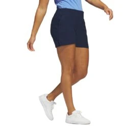 Adidas Women's Ultimate365 5 Inch Shorts -Callaway Golf Shop adidas ss23 womens ultimate365 5 inch shorts collegiate navy side itempicture