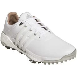 Adidas Tour360 Infinity Golf Shoes White/White/Silver -Callaway Golf Shop adidas tour360 infinity golf shoes white white silver gv7245 front itempicture
