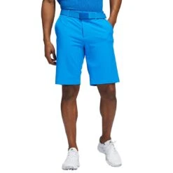 Adidas Ultimate365 Core 10-Inch Shorts -Callaway Golf Shop adidas ultimate365 core 10 inch shorts blue rush on model itempicture