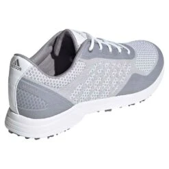 Adidas Women's AlphaFlex Sport Golf Shoes White/Glory Grey -Callaway Golf Shop adidas womens alphaflex sport golf shoes white glory grey heel itempicture