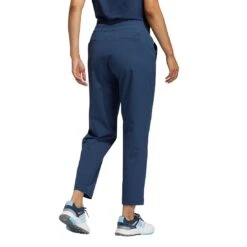 Adidas Women's Go-To Commuter Pants -Callaway Golf Shop adidas womens go to commuter pants crew navy back on model itempicture