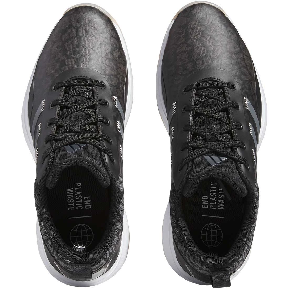 Adidas Women's S2G SL 23 Golf Shoes Black/Grey Five/Wonder Taupe 5 Adidas Women's S2G SL 23 Golf Shoes Black/Grey Five/Wonder Taupe - Image 5