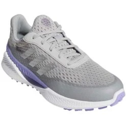 Adidas Women's Summervent Golf Shoes Grey Two/Silver/Light Purple -Callaway Golf Shop adidas womens summervent golf shoes grey two silver light purple gv9749 front itempicture