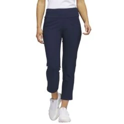 Adidas Women's Ultimate365 Ankle Pants -Callaway Golf Shop adidas womens ultimate365 ankle pants collegiate navy front itempicture