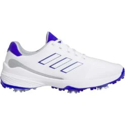 Adidas ZG23 Golf Shoes White/Lucid Blue