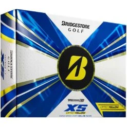 Bridgestone Tour B XS Yellow Personalized Golf Balls