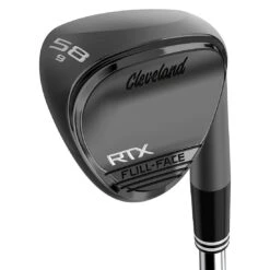 Cleveland RTX Full-Face Black Satin Wedge 8 Cleveland RTX Full-Face Black Satin Wedge -Callaway Golf Shop cleveland rtx full face black satin wedge 3quarter itempicture