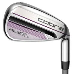 Cobra Women's Fly-XL Complete Set Silver/Plum W/ Cart Bag -Callaway Golf Shop cobra womens fly xl set silver plum iron