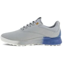 Ecco S-Three Golf Shoes Concrete/Retro Blue 10 Ecco S-Three Golf Shoes Concrete/Retro Blue -Callaway Golf Shop ecco s three golf shoes concrete retro blue spine itempicture