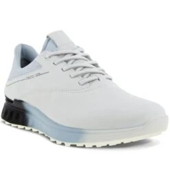 Ecco S-Three Golf Shoes White/Black/Air -Callaway Golf Shop ecco s three golf shoes white black air front itempicture