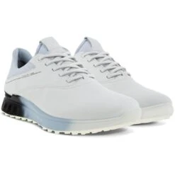 Ecco S-Three Golf Shoes White/Black/Air -Callaway Golf Shop ecco s three golf shoes white black air pair itempicture