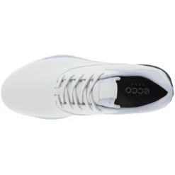 Ecco S-Three Golf Shoes White/Black/Air -Callaway Golf Shop ecco s three golf shoes white black air top itempicture
