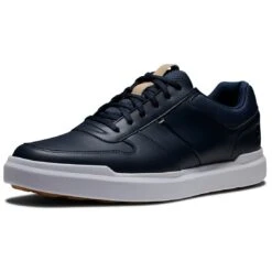 FootJoy Contour Casual Golf Shoes Navy -Callaway Golf Shop footjoy contour casual golf shoes navy 54372 toe itempicture