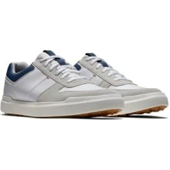 FootJoy Contour Casual Golf Shoes White -Callaway Golf Shop footjoy contour casual golf shoes white 54374 pair itempicture