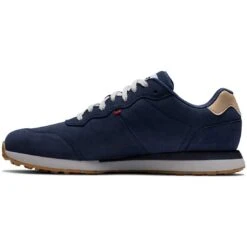 FootJoy Contour Jogger Golf Shoes Navy -Callaway Golf Shop footjoy contour jogger golf shoes navy 54292 side itempicture