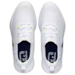 FootJoy Fuel Sport Golf Shoes White/Navy -Callaway Golf Shop footjoy fuel sport golf shoes white navy 55453 top itempicture