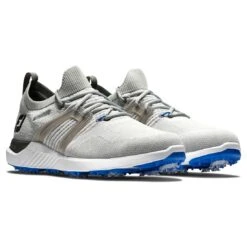 FootJoy HyperFlex Golf Shoes Grey/White/Blue -Callaway Golf Shop footjoy hyperflex golf shoes grey white blue pair