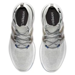 FootJoy HyperFlex Golf Shoes Grey/White/Blue -Callaway Golf Shop footjoy hyperflex golf shoes grey white blue top