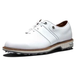 FootJoy Premiere Series Packard Golf Shoes White/White 8 FootJoy Premiere Series Packard Golf Shoes White/White -Callaway Golf Shop footjoy premiere series packard golf shoes white white toe