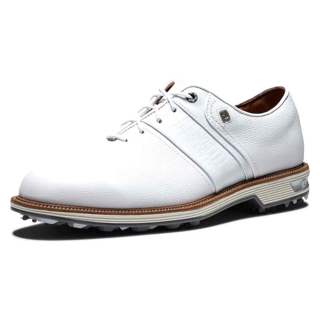 FootJoy Premiere Series Packard Golf Shoes White/White 3 FootJoy Premiere Series Packard Golf Shoes White/White - Image 3