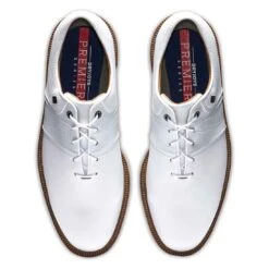 FootJoy Premiere Series Packard Golf Shoes White/White 11 FootJoy Premiere Series Packard Golf Shoes White/White -Callaway Golf Shop footjoy premiere series packard golf shoes white white top