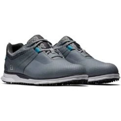 FootJoy Pro SL Sport Golf Shoes Grey/Reef Blue -Callaway Golf Shop footjoy pro sl sport golf shoes grey reef blue 53855 pair itempicture