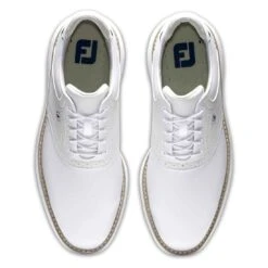 FootJoy Traditions Golf Shoes White -Callaway Golf Shop footjoy traditions golf shoes white white tops itempicture