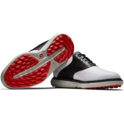 FootJoy Traditions SL Golf Shoes White/Black -Callaway Golf Shop footjoy traditions sl golf shoes white black 57924 combo itempicture
