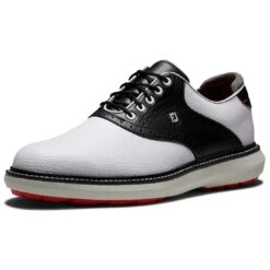 FootJoy Traditions SL Golf Shoes White/Black -Callaway Golf Shop footjoy traditions sl golf shoes white black 57924 toe itempicture