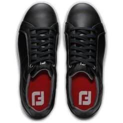 FootJoy Women's Links Golf Shoes Black -Callaway Golf Shop footjoy womens fj links golf shoes black 98150 top itempicture