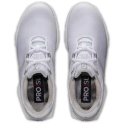 FootJoy Women's Pro SL Sport Golf Shoes White/White -Callaway Golf Shop footjoy womens pro sl sport golf shoes white white 98144 top itempicture
