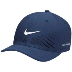 Nike Dri-FIT ADV Rise Hat -Callaway Golf Shop nike 2023 dri fit adv rise hat midnight navy front itempicture